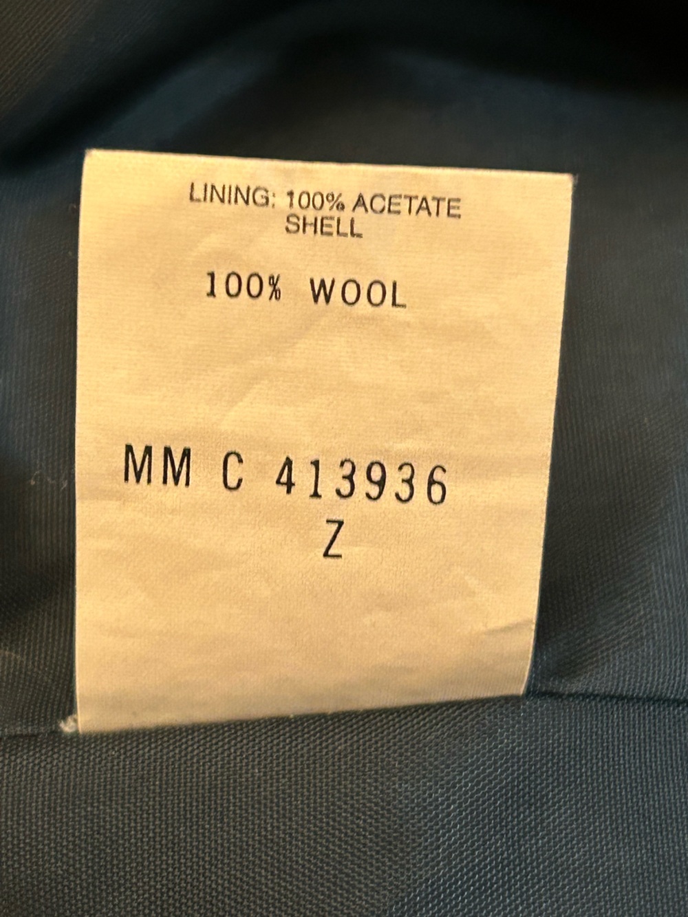 Vintage JH Collectibles Two Piece Skirt Suit, Teal 100% Wool - Picture 9 of 13